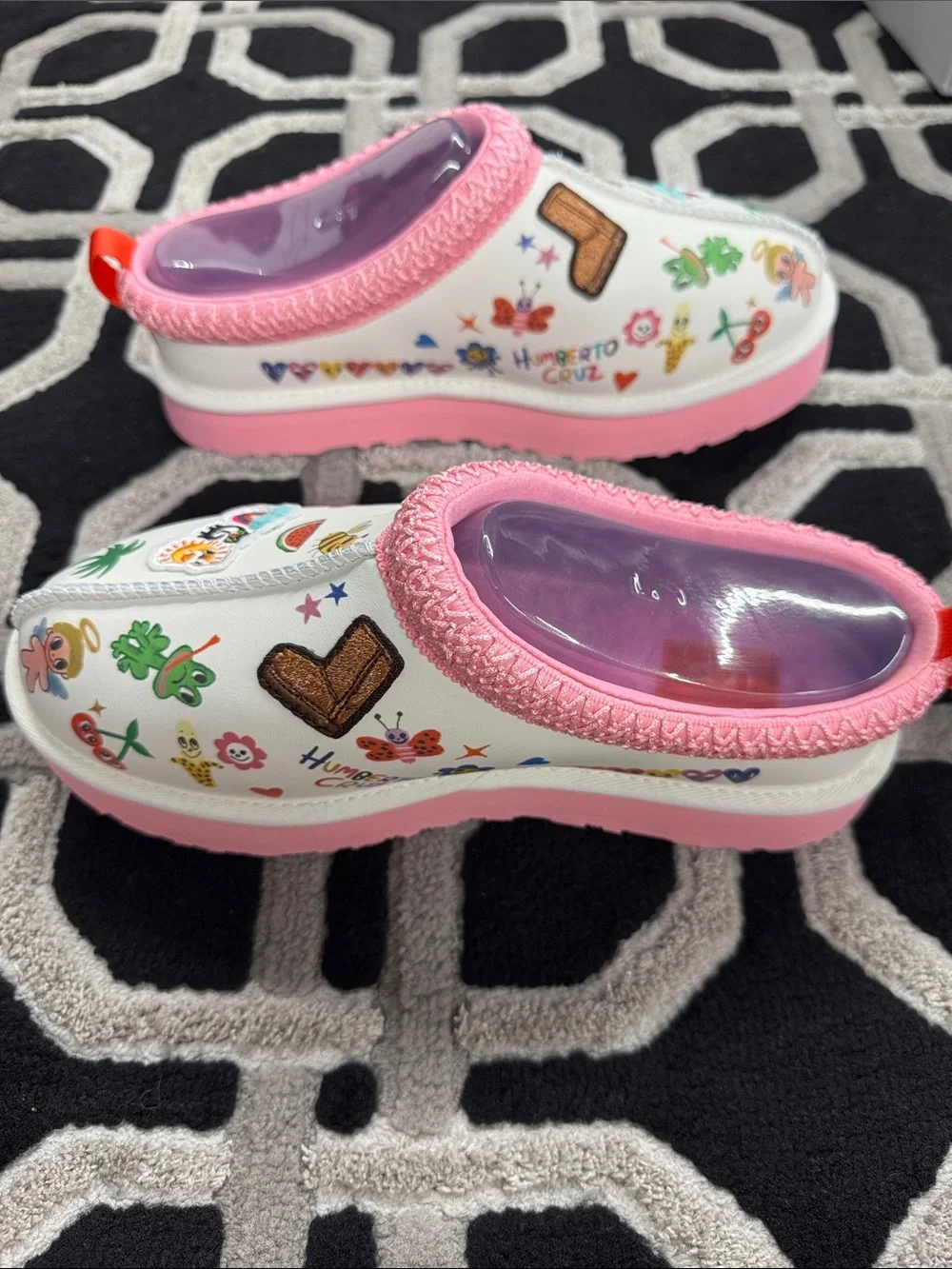 UGG Kids Tazz Pop Sketch Slippers